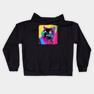 LaPerm Pop Art - Cat Lover Gift Kids Hoodie